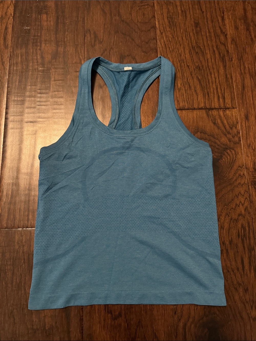 Lululemon-Blue Racerback Athletic Tank Top
